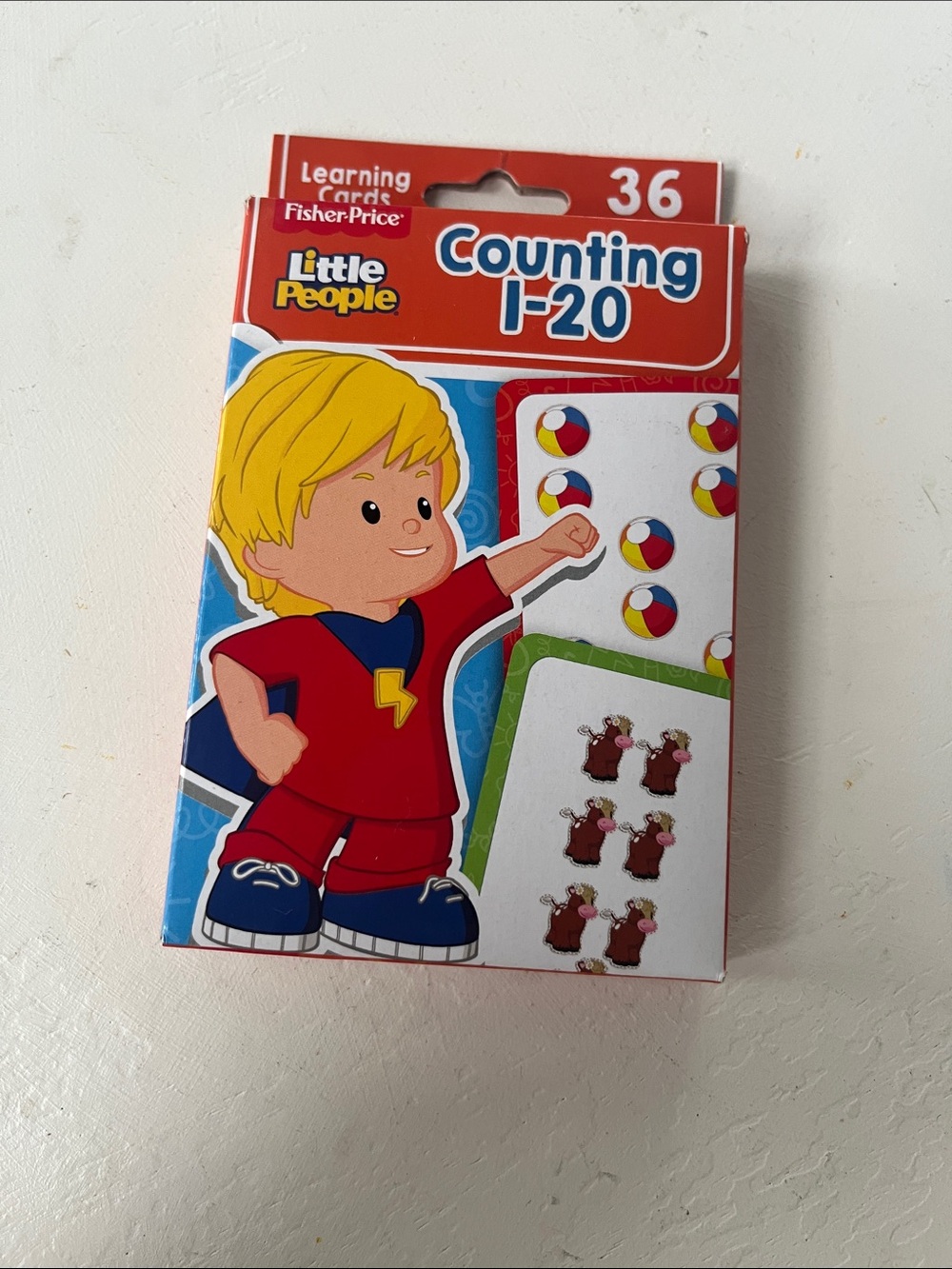 3/$10 💚 Fisher Price Little People Learning Cards